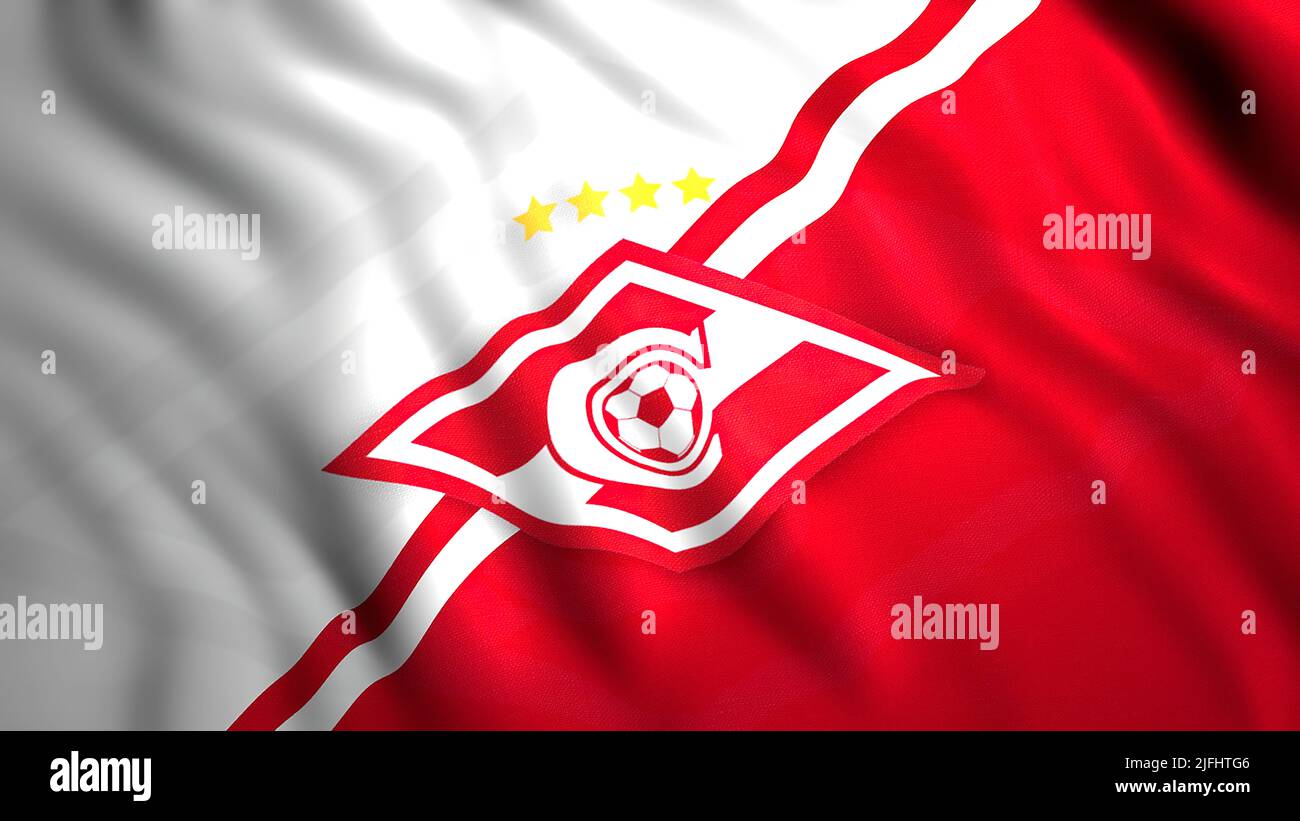 Logo of Russian football team Spartak Moscow Stock Photo - Alamy