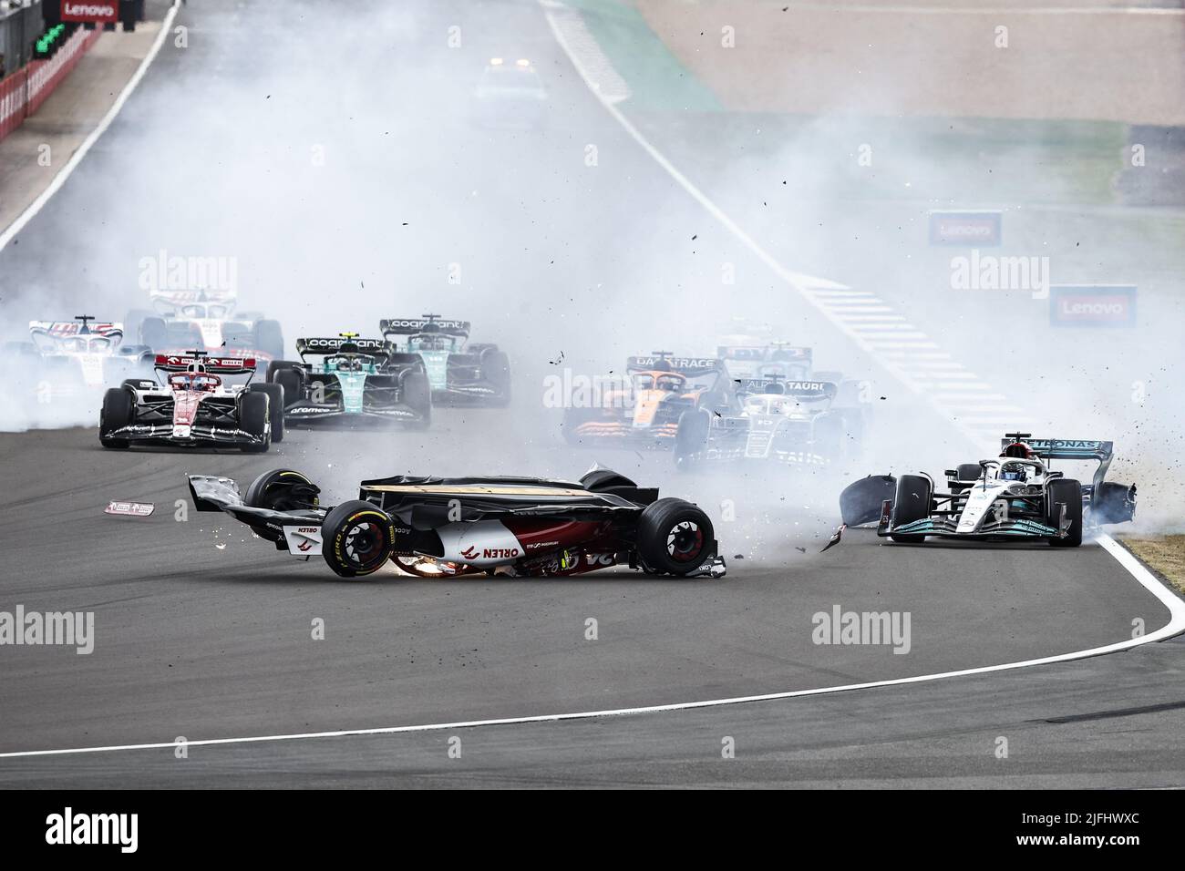 July 3, 2022, Rome, United Kingdom 24 ZHOU Guanyu (chi), Alfa Romeo F1