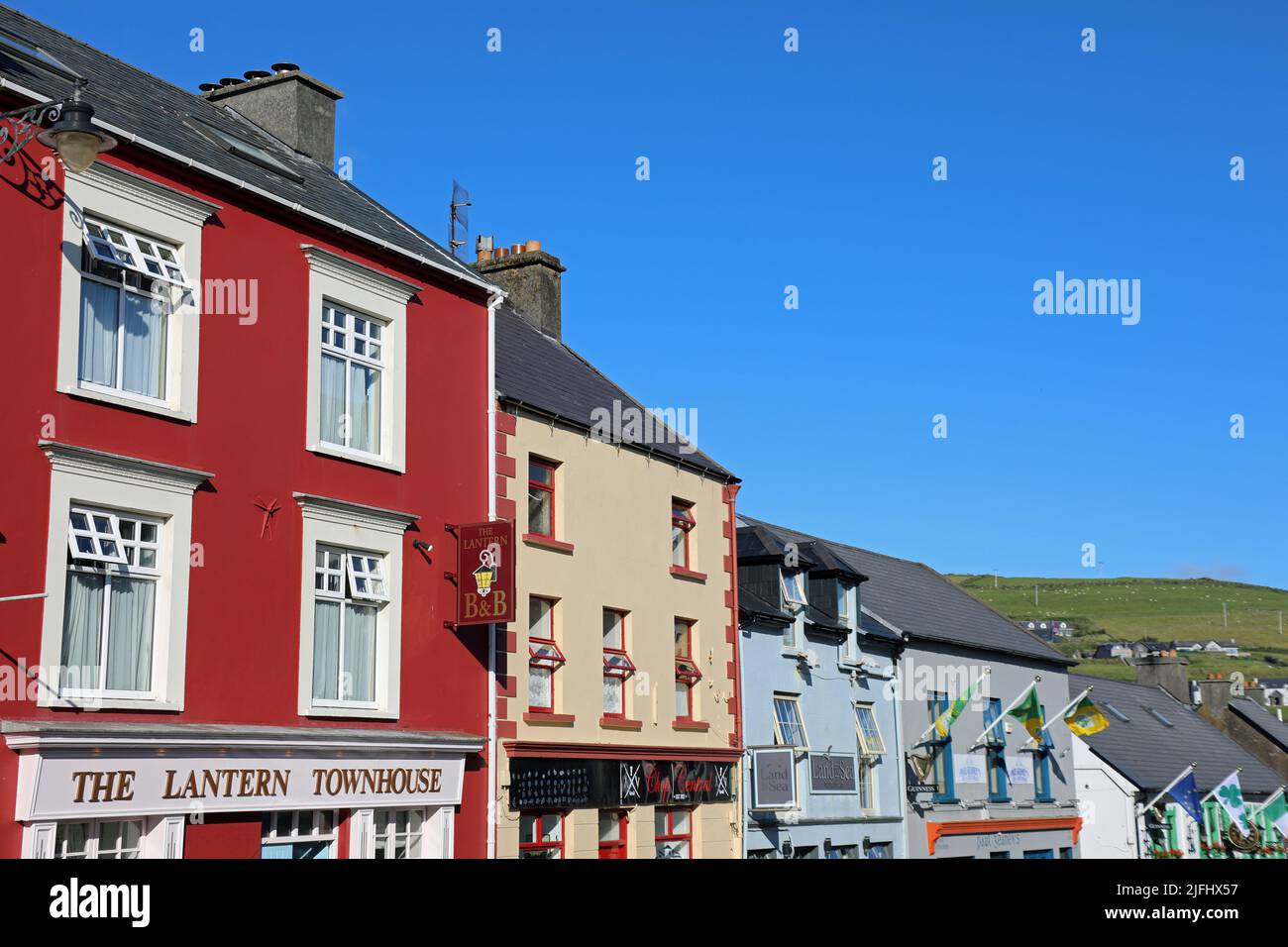 Main Street in Dingle Stock Photo Alamy