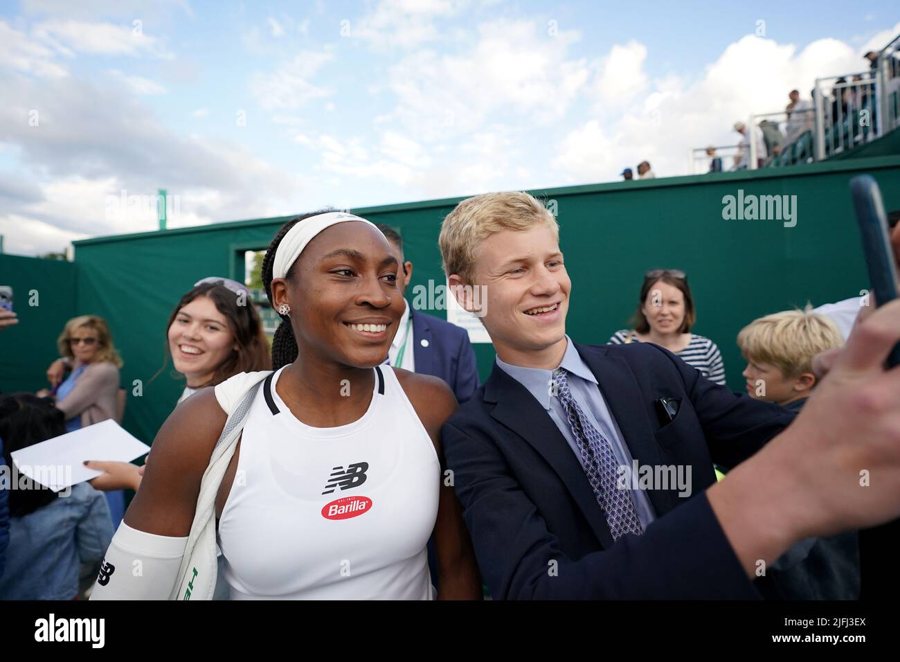 Coco gauff wimbledon hires stock photography and images Alamy
