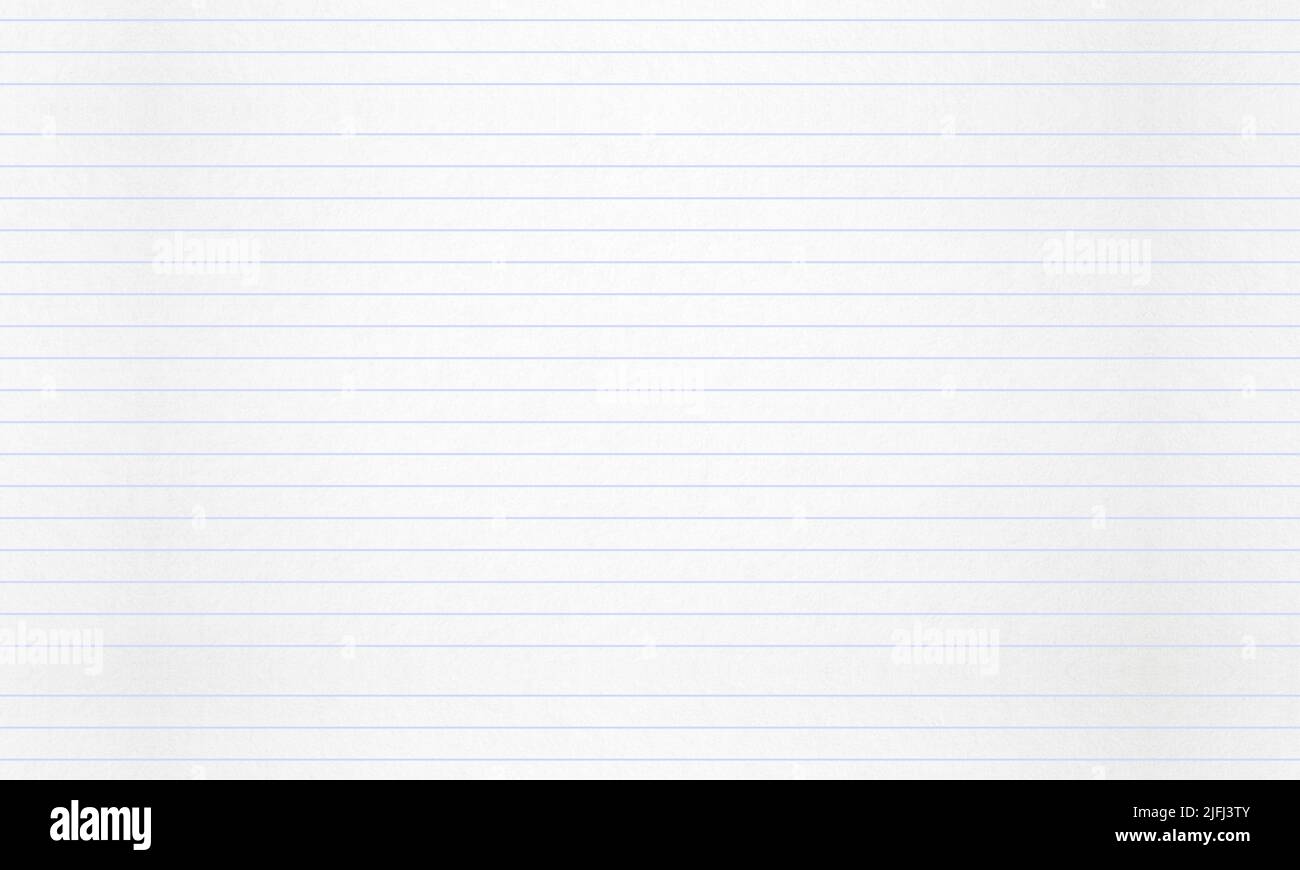 Detailed lined blank sheets of small horizontal lines notebook paper for background and texture