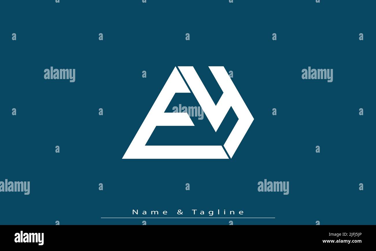 Alphabet letters Initials Monogram logo EY , YE Stock Vector Image ...