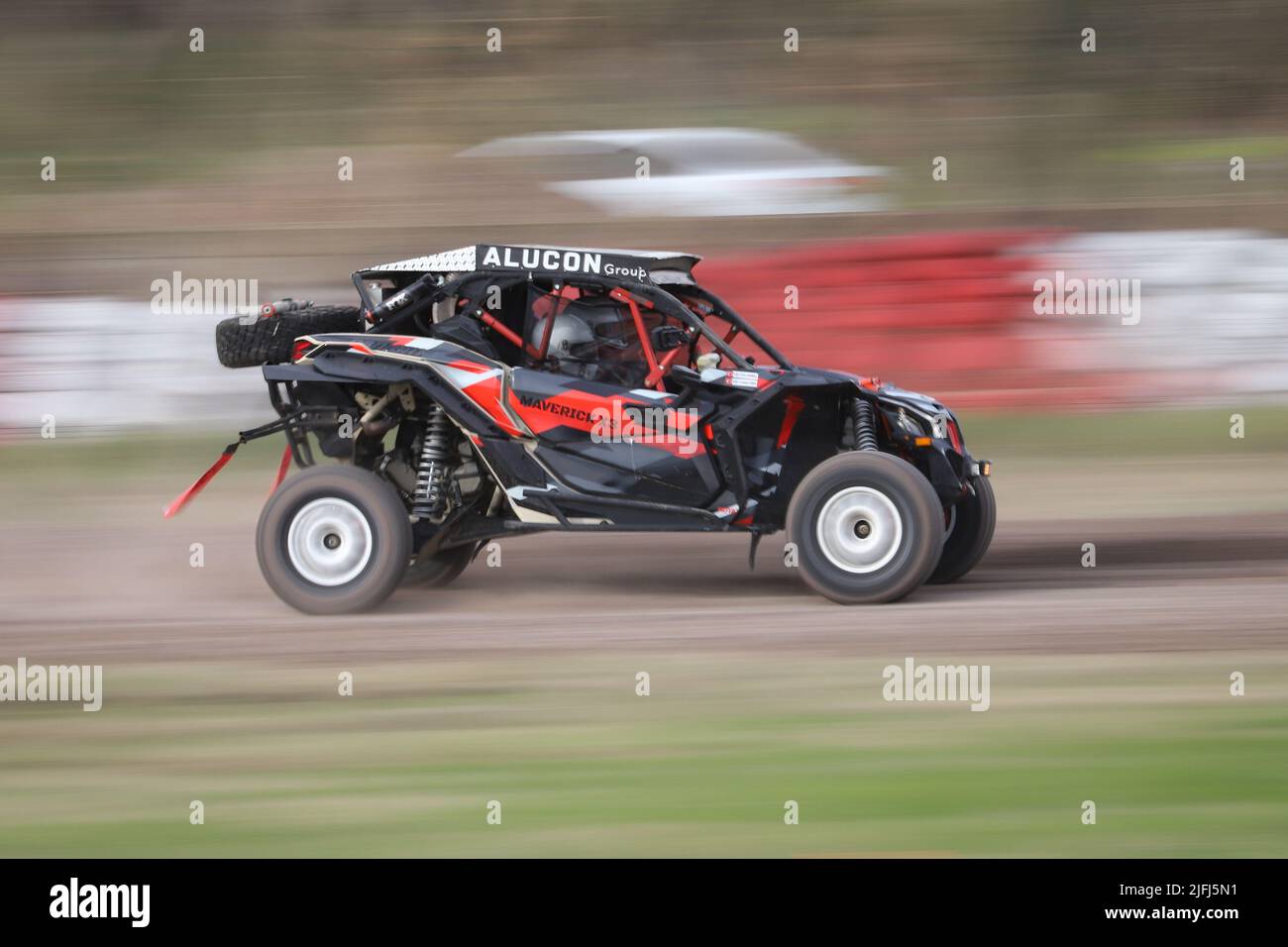 Utv Rallycross KOCAELI, TURKEY - DECEMBER 26, 2021: UTV performance during Turkish ...
