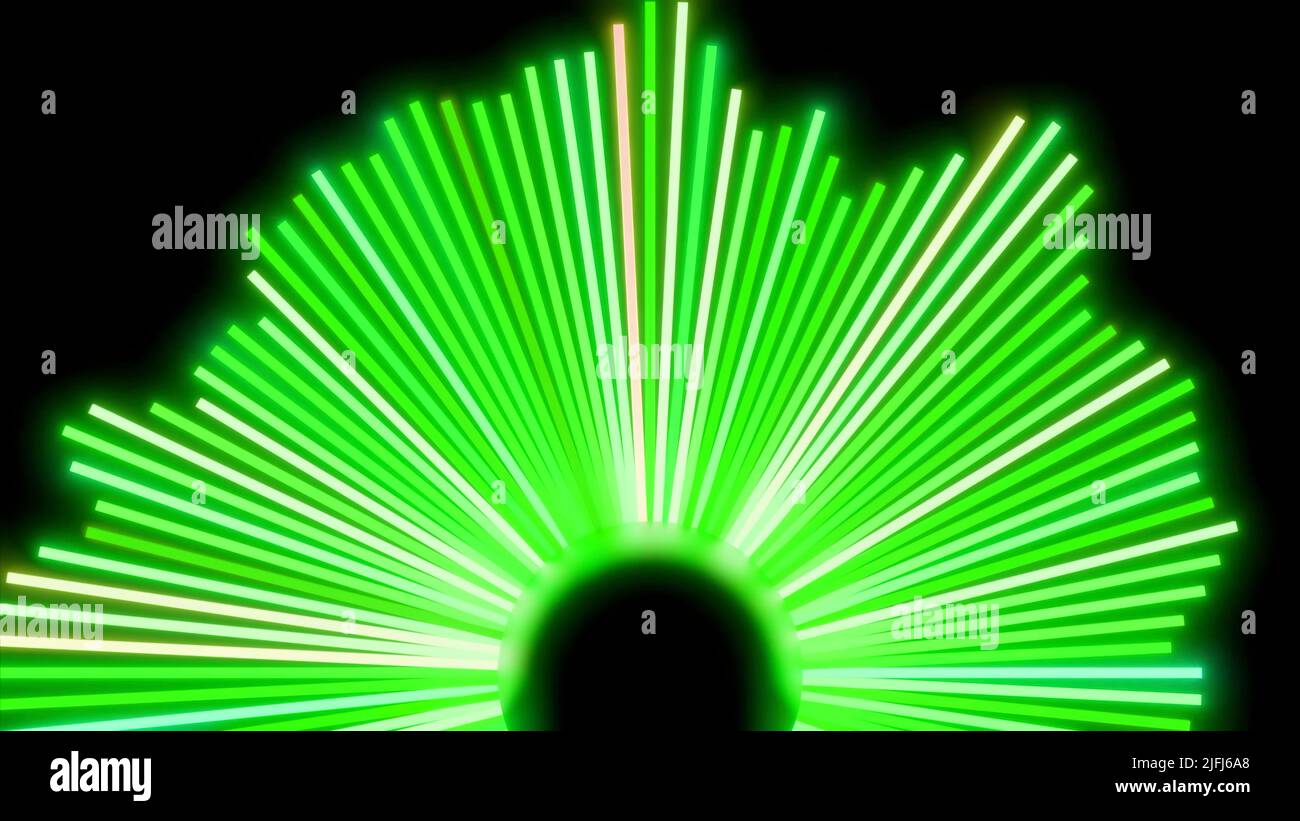 Sound graphic equalizer flashing lights, seamless loop. Design. Display