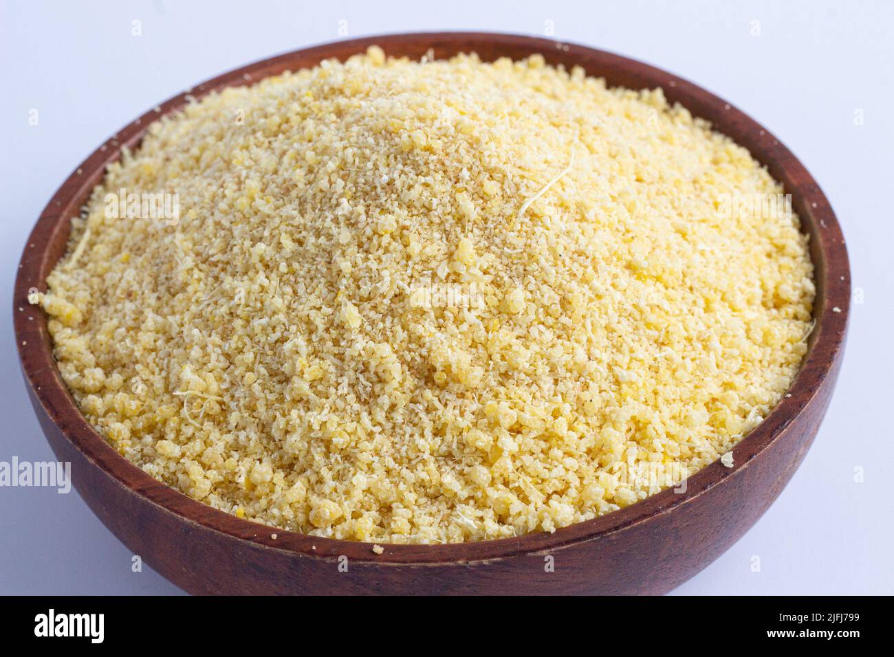Yellow Garri (Gari, Roasted cassava flakes Stock Photo Alamy