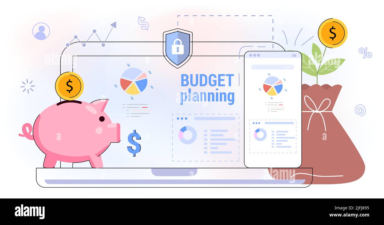 Financial planning app for earnings and expenses control Budget