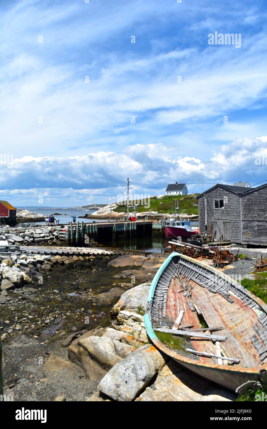Harbour, Peggy's Cove Stock Photo Alamy