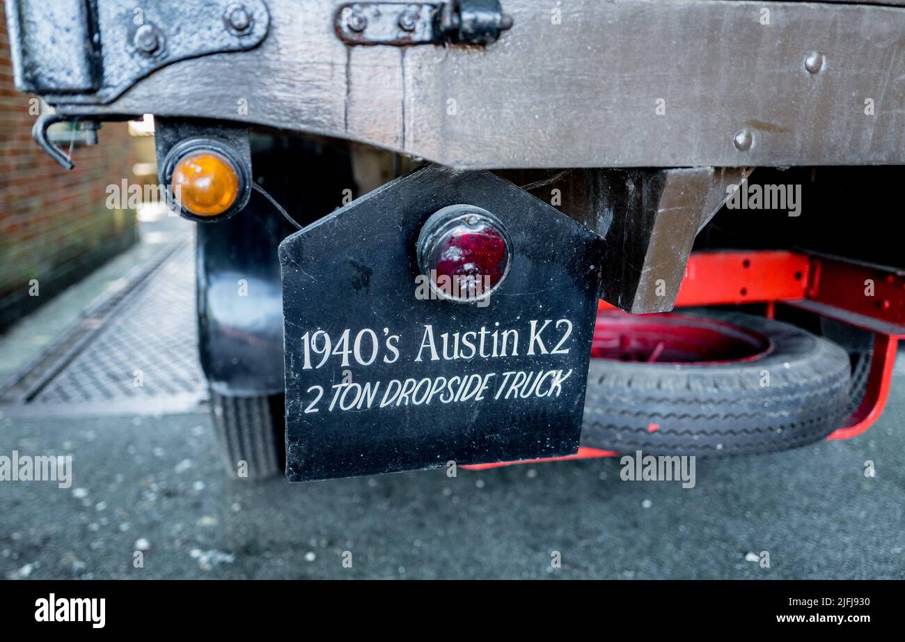 Austin K2  2 ton dropside truck. Stock Photo