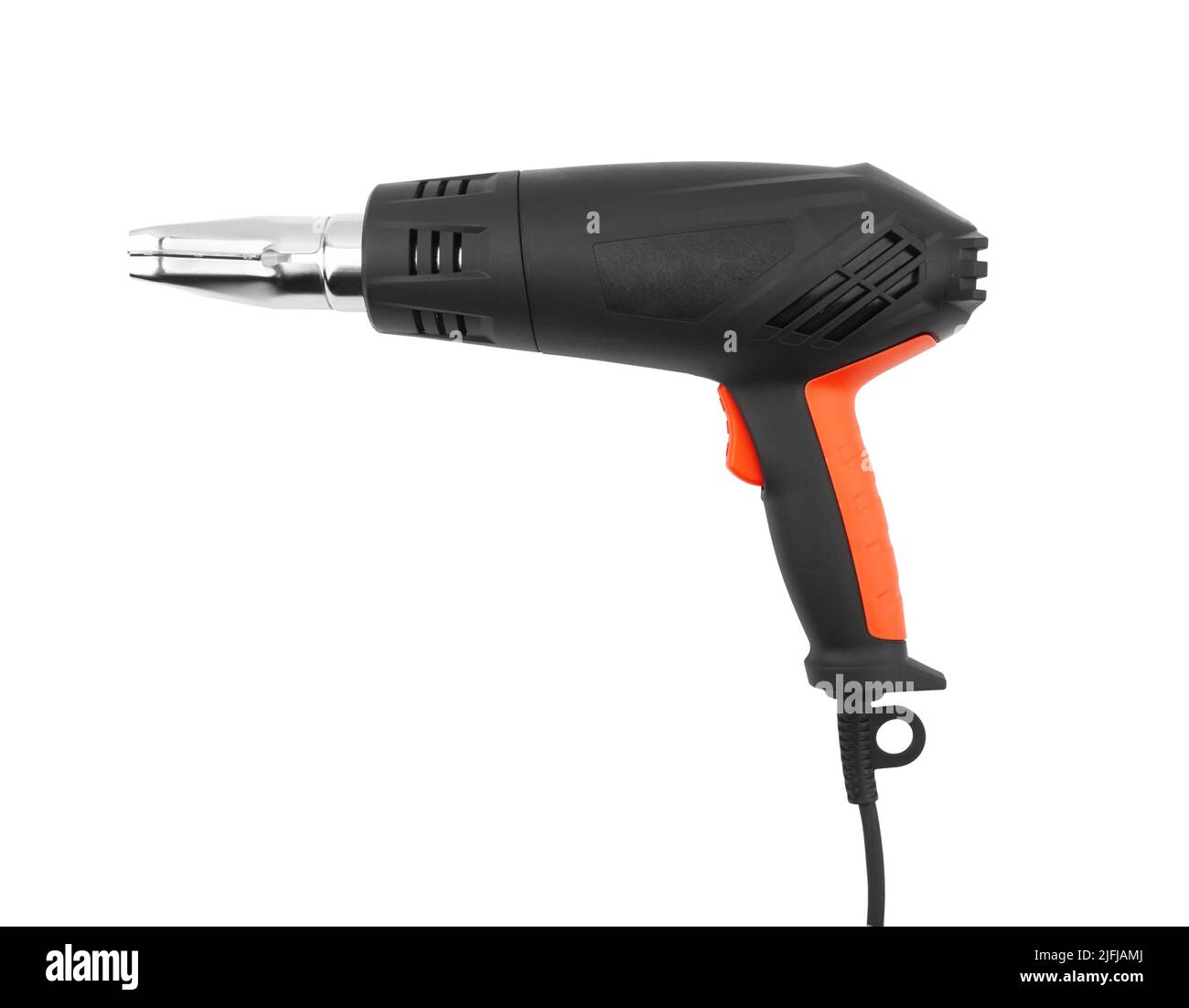 Hot air gun isolated on a white background Stock Photo - Alamy