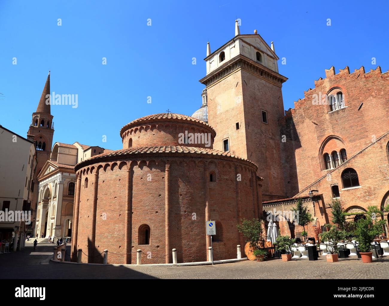 Rotonda di San Lorenzo, Mantova, Mantua Italy Stock Photo