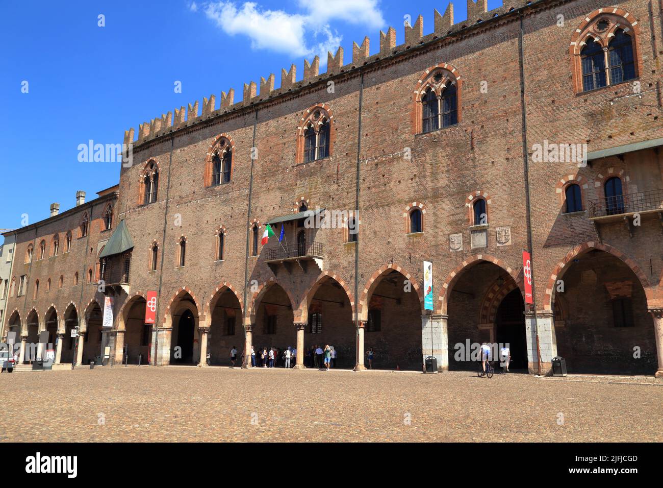 Palazzo Ducale di Mantova, Mantua Italy Stock Photo