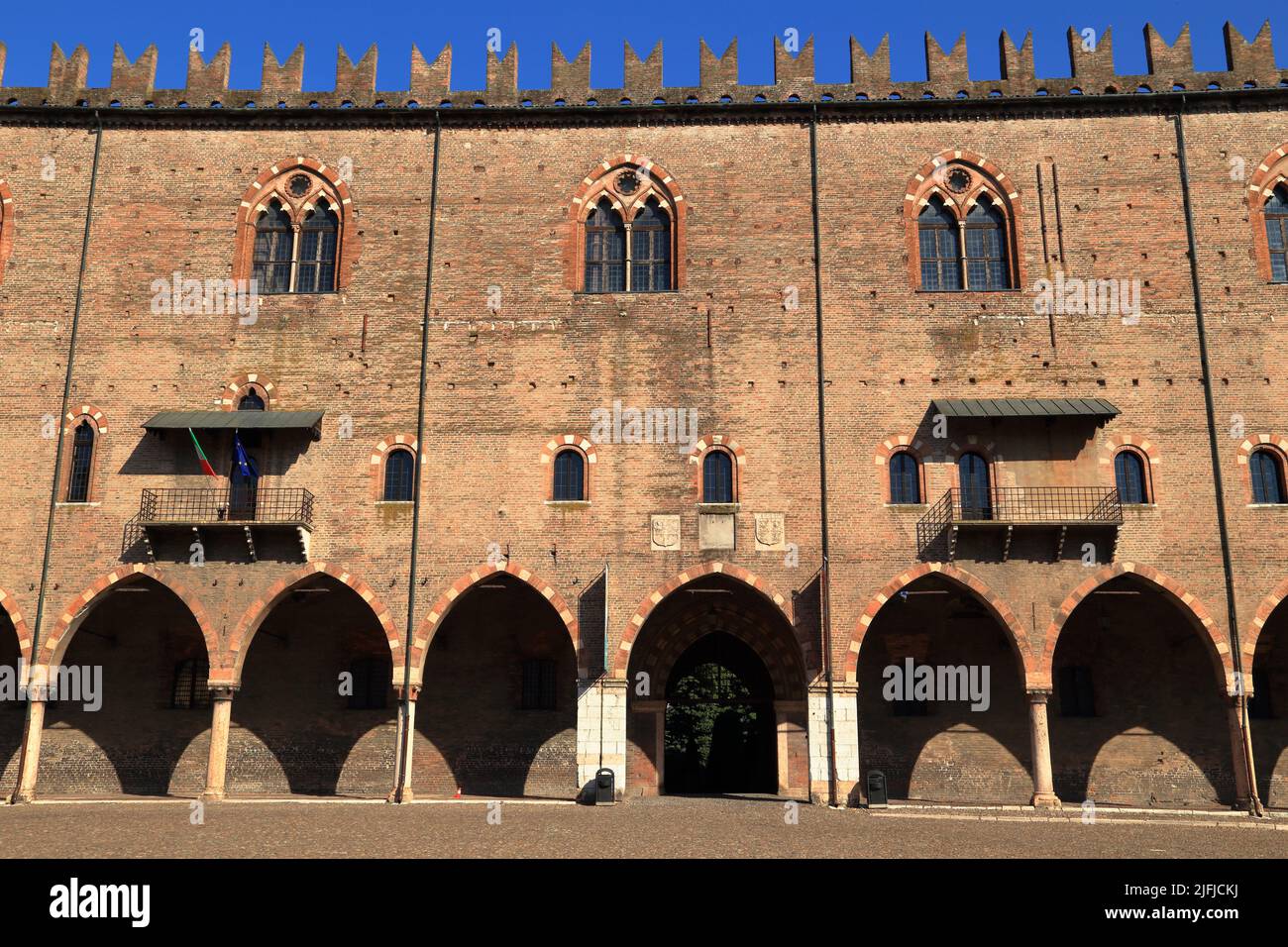 Palazzo Ducale di Mantova, Mantua Italy Stock Photo