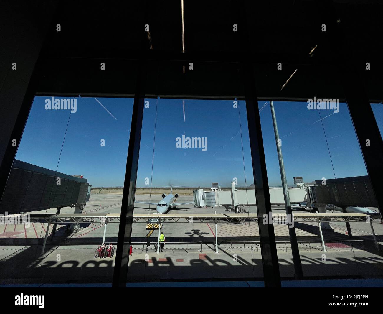 Stained glass or windows and boarding balance lighting and general view