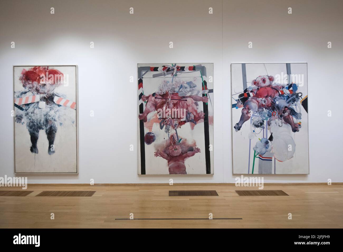 Vladimir Veličković exhibition. Museum of Contemporary Art Belgrade, Serbia Stock Photo Alamy