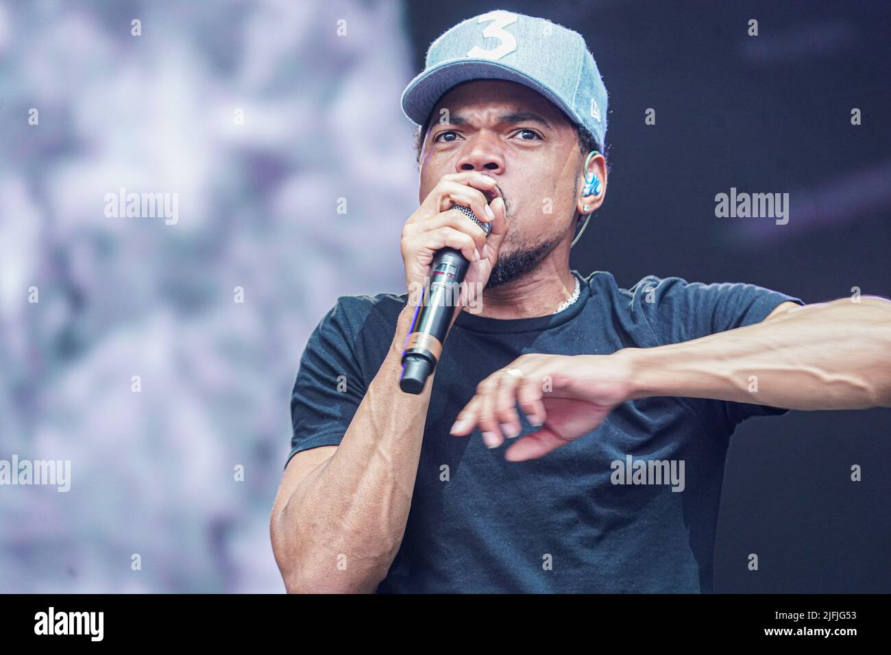 Daytona, Florida, USA, July 2, 2022, Chance The Rapper performs during ...