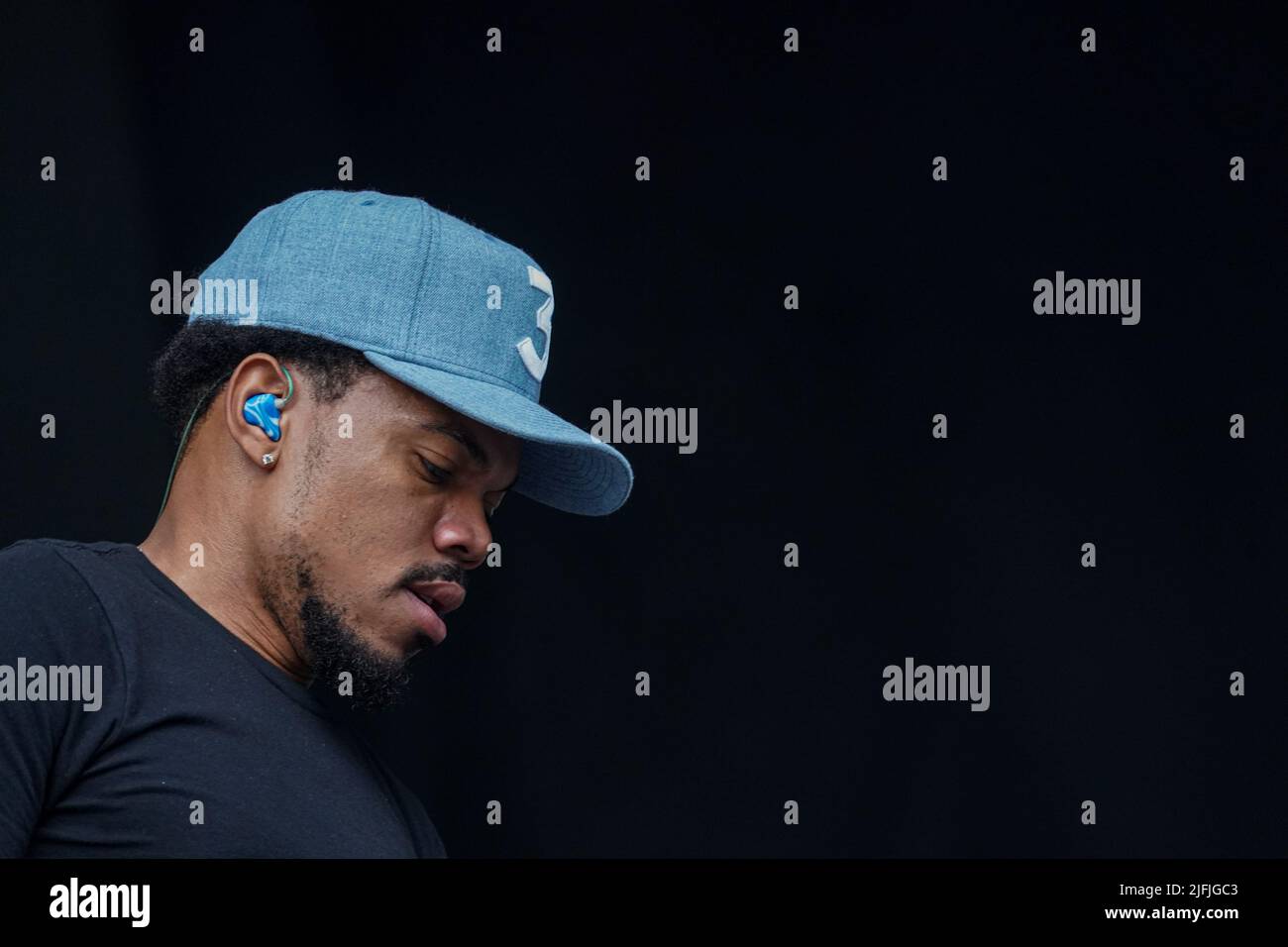 Daytona, Florida, USA, July 2, 2022, Chance The Rapper performs during ...