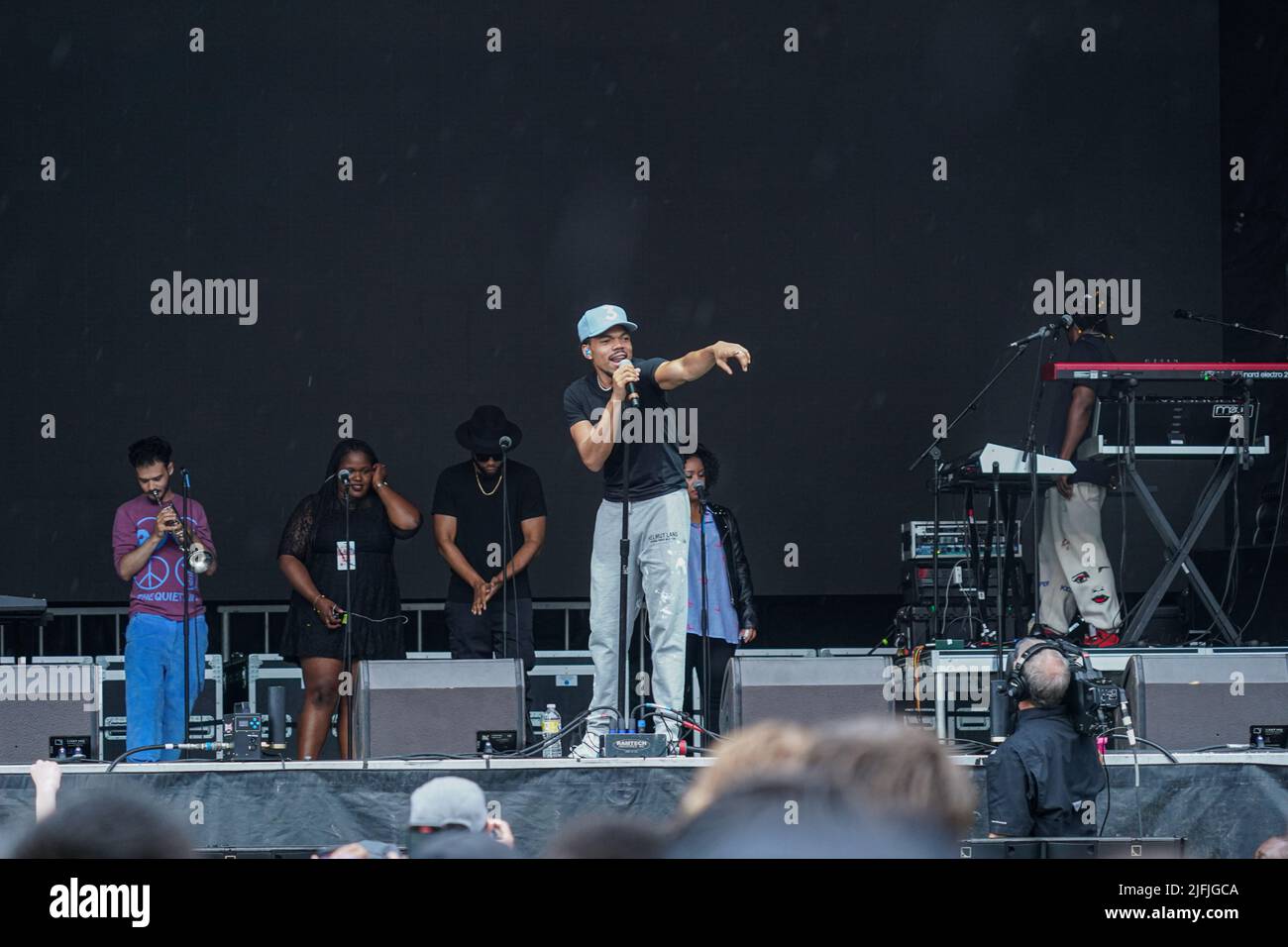 Daytona, Florida, USA, July 2, 2022, Chance The Rapper performs during ...