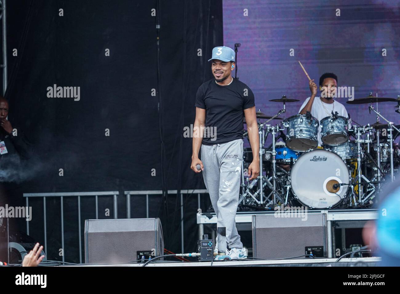 Daytona, Florida, USA, July 2, 2022, Chance The Rapper performs during ...