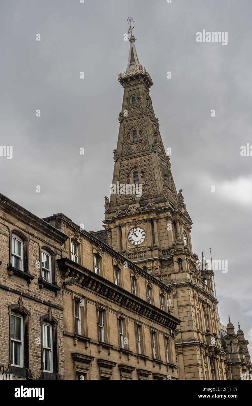 Halifax Town Hall Stock Photo Alamy