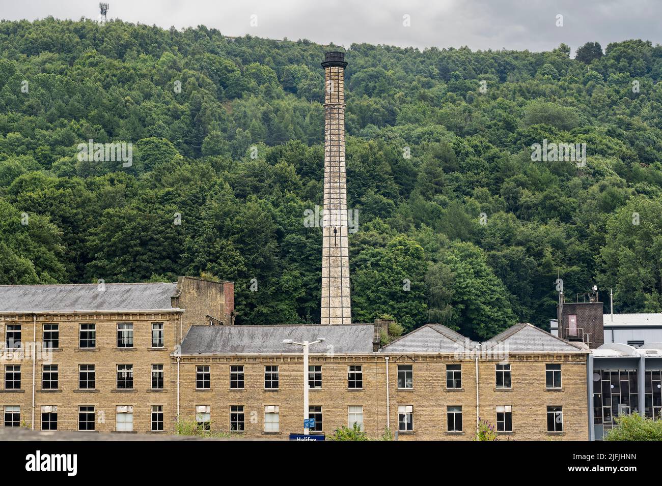 Flour Mill in Halifax Yorkshire Stock Photo