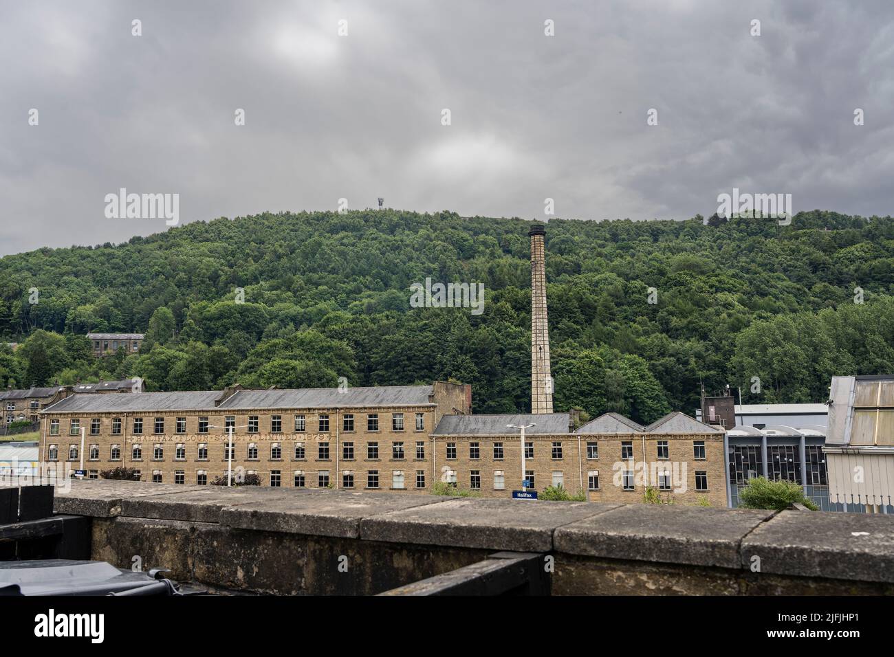 Halifax Flour Mill Stock Photo