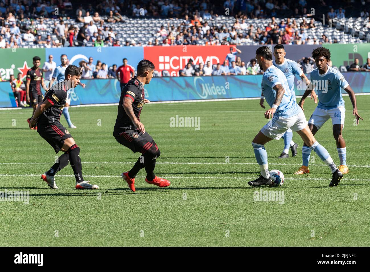 NY - July 3, 2022: Valentin Castellanos 