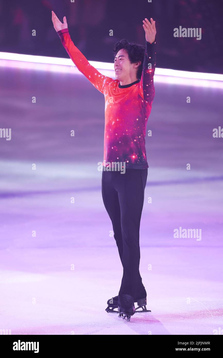 ShinYokohama Skate Center, Kanagawa, Japan. 1st July, 2022. Nathan Chen
