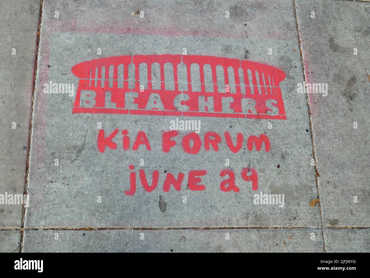 Los Angeles, California, USA 19th June 2022 A general view of atmosphere of Bleachers Kia Forum