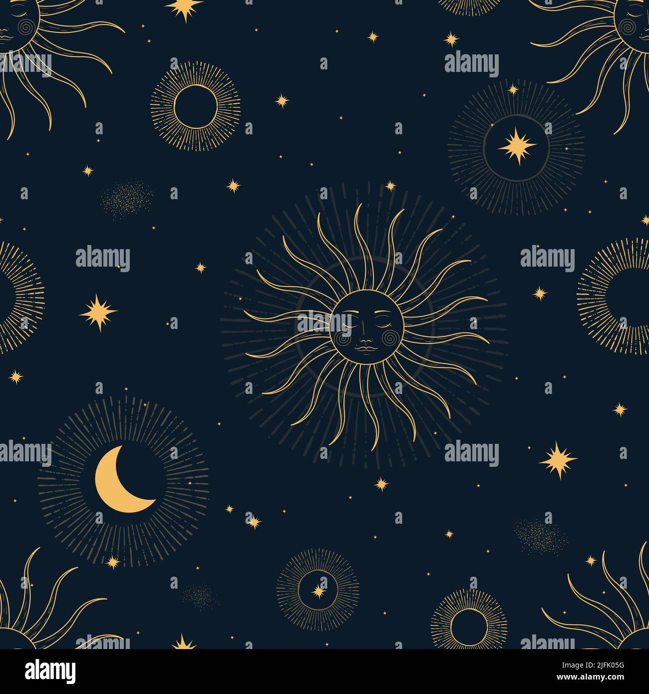 Space planet moon stars Stock Vector Images - Alamy