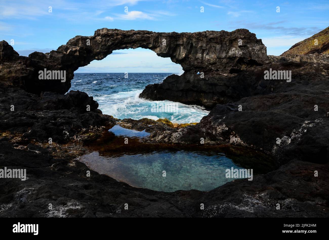 Natural arch coast in hi-res stock photography and images - Alamy
