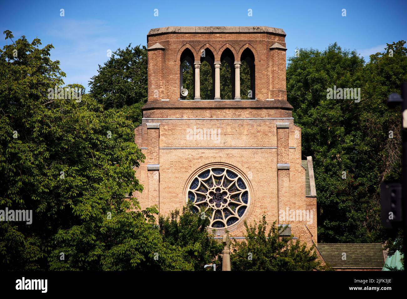 Manchester, Holy Angels Church Hale Barnes Stock Photo