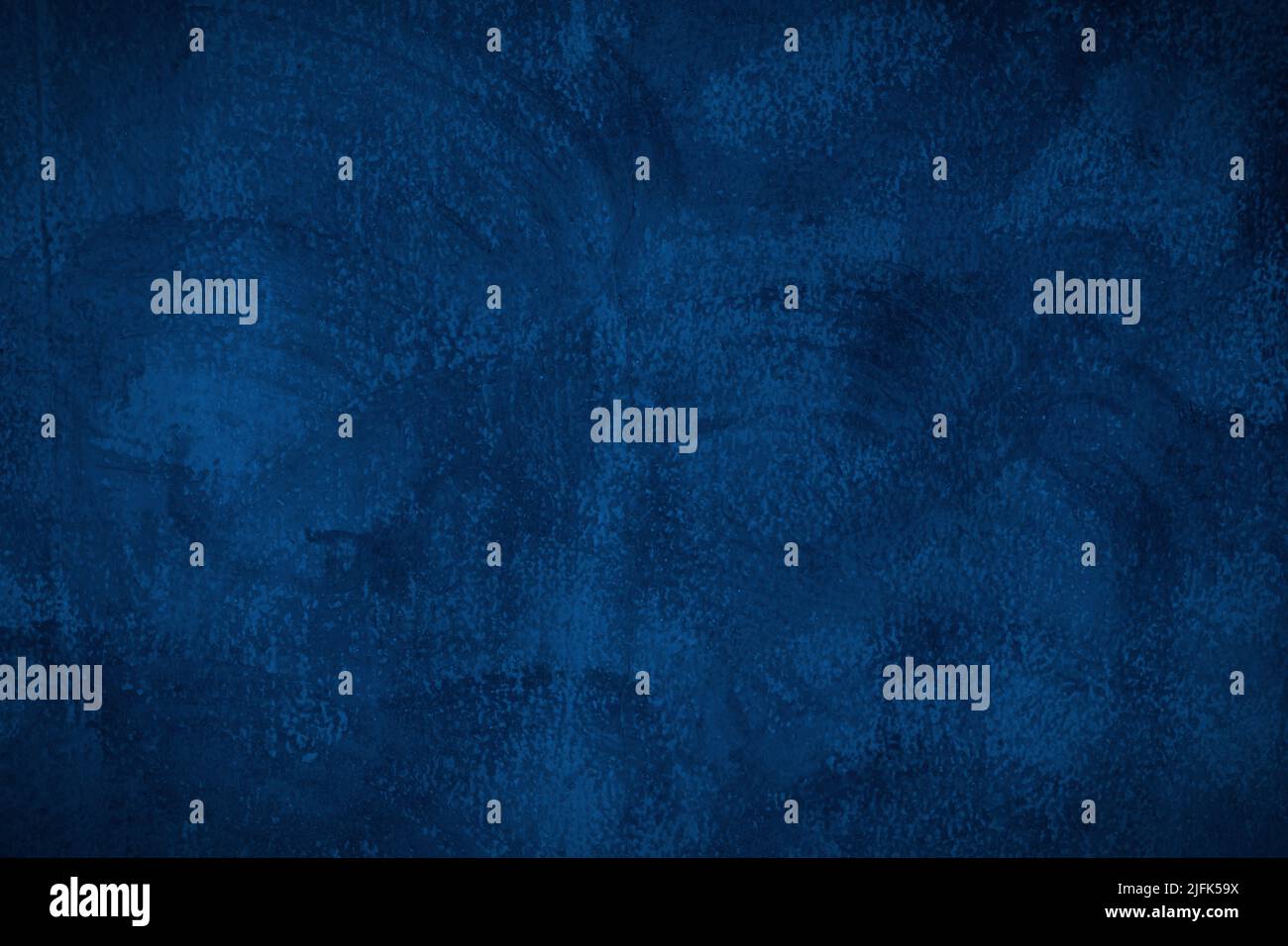 Blue concrete or cement material in abstract wall background texture. Stock Photo