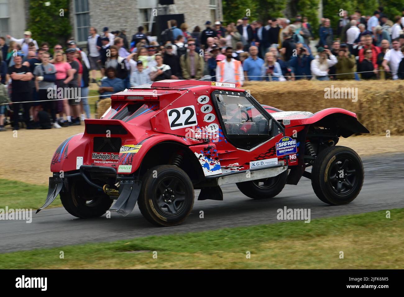 Stephen Mitchell, Hannah Mitchell, Mattserati, OffRoad Arena, Safari Championship, Goodwood