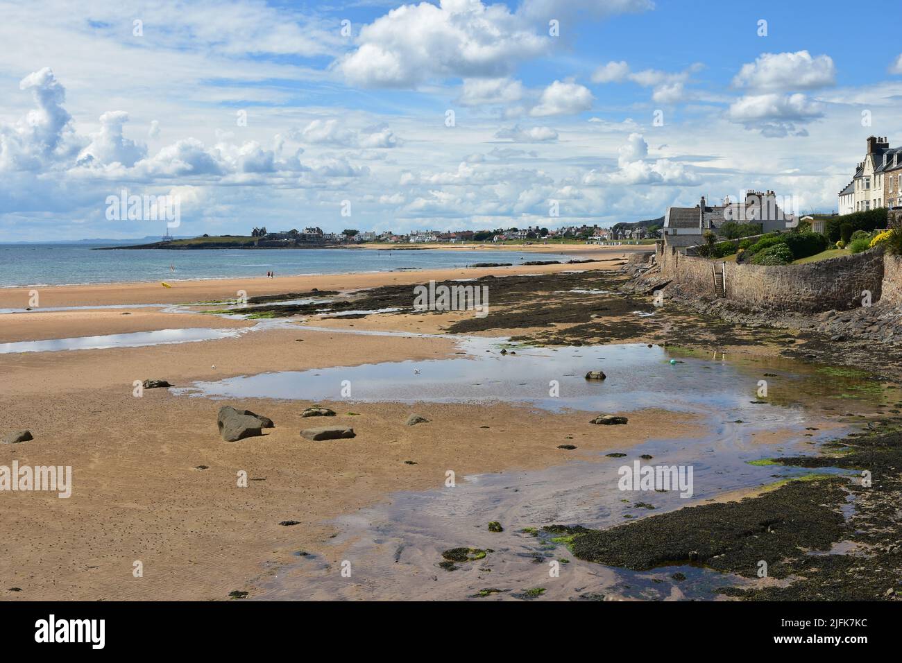 Elie, beach and bay, Fife, Scotland Stock Photo - Alamy