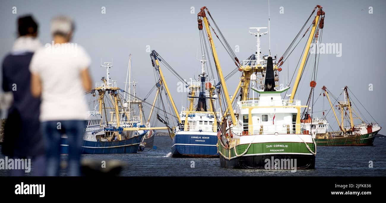 IJMUIDEN - A drone photo of the Tata Steel IJmuiden steel factory. ANP  JEFFREY GROENEWEG netherlands out - belgium out Stock Photo - Alamy