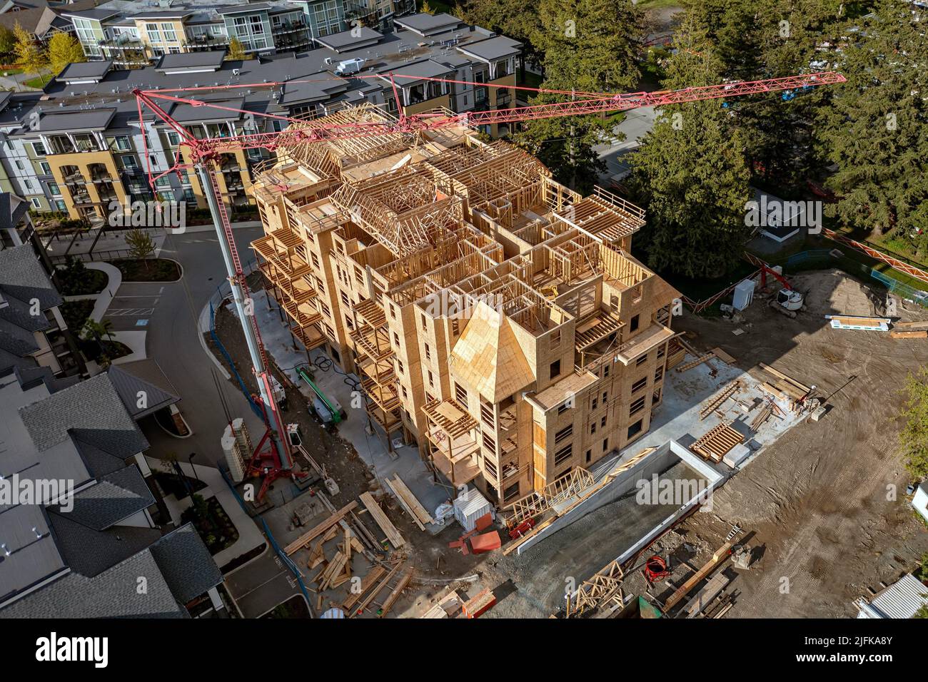 The real estate market is booming in British Columbia, Canada. Elevated