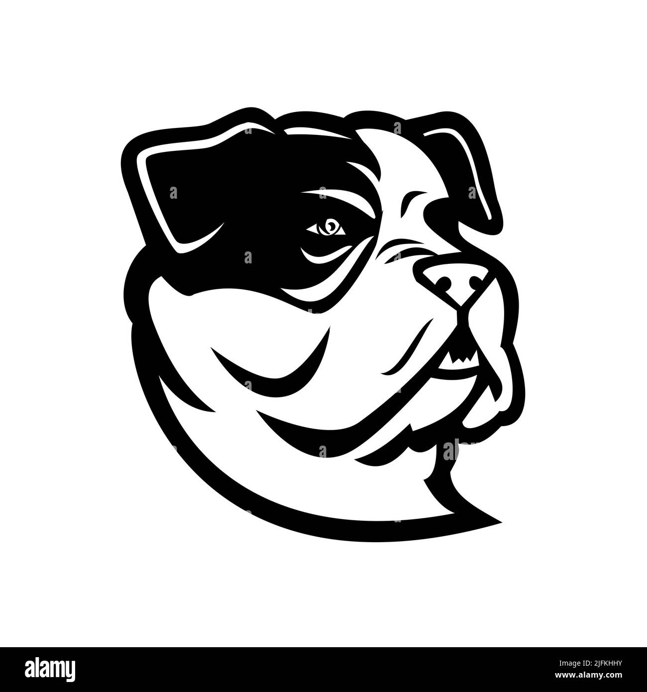 American bully logo hi-res stock photography and images - Alamy