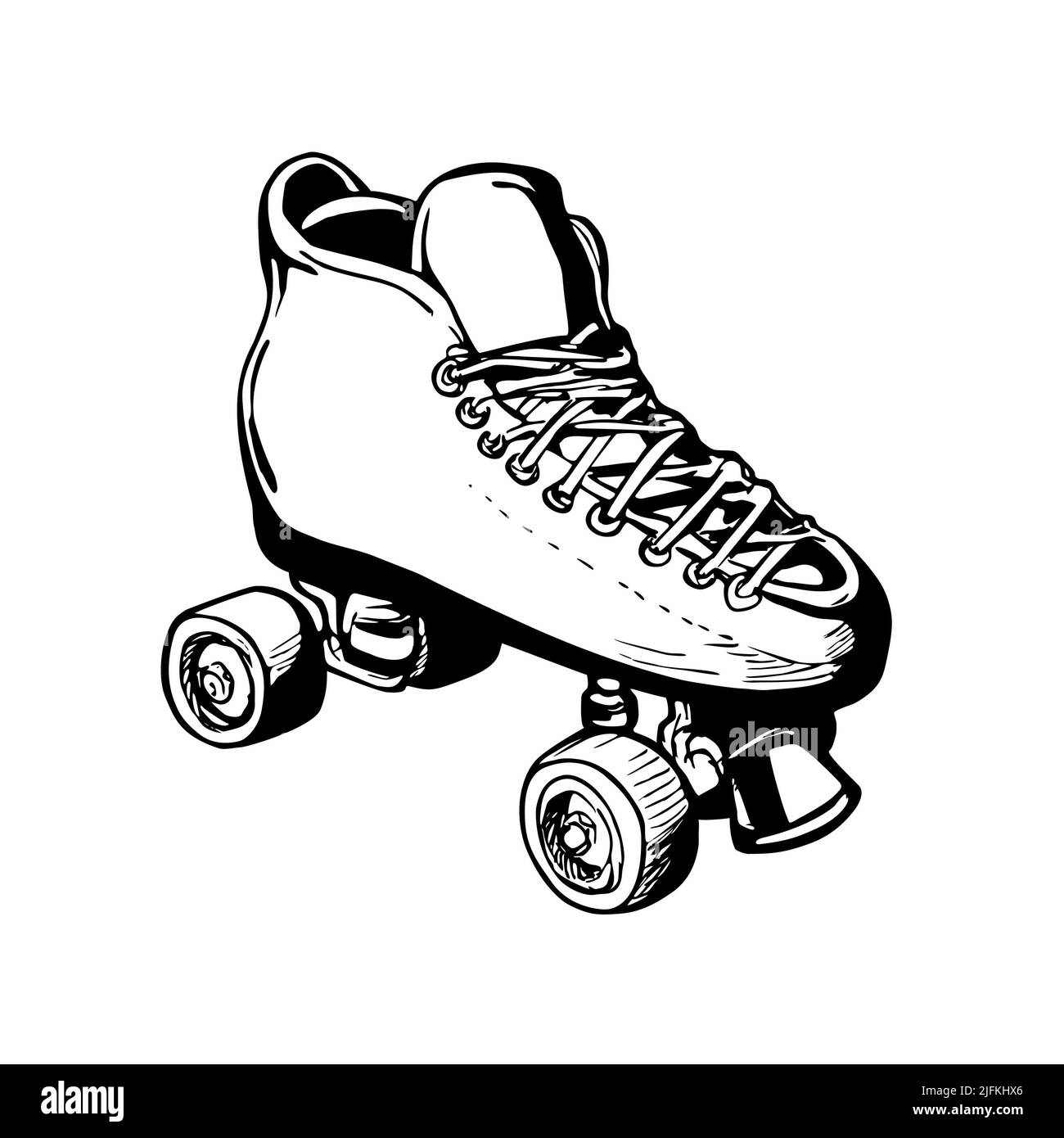 Roller derby Black and White Stock Photos & Images - Alamy