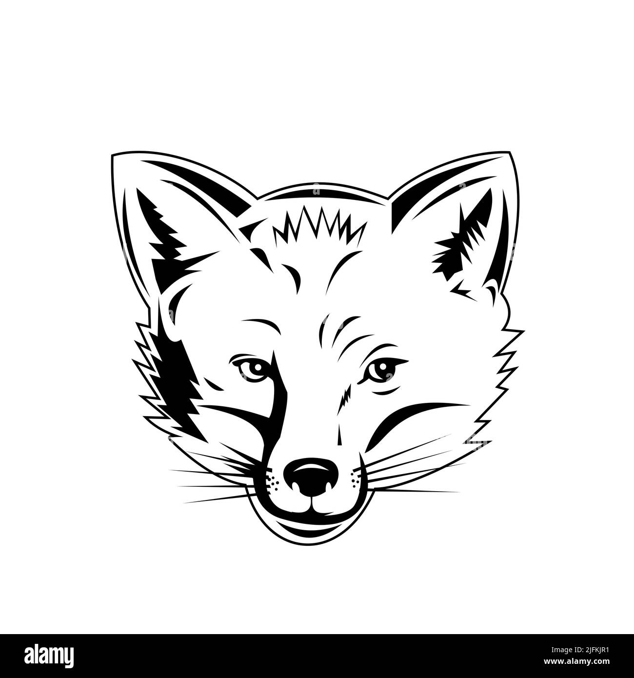 How To Draw A Cartoon Fox Head