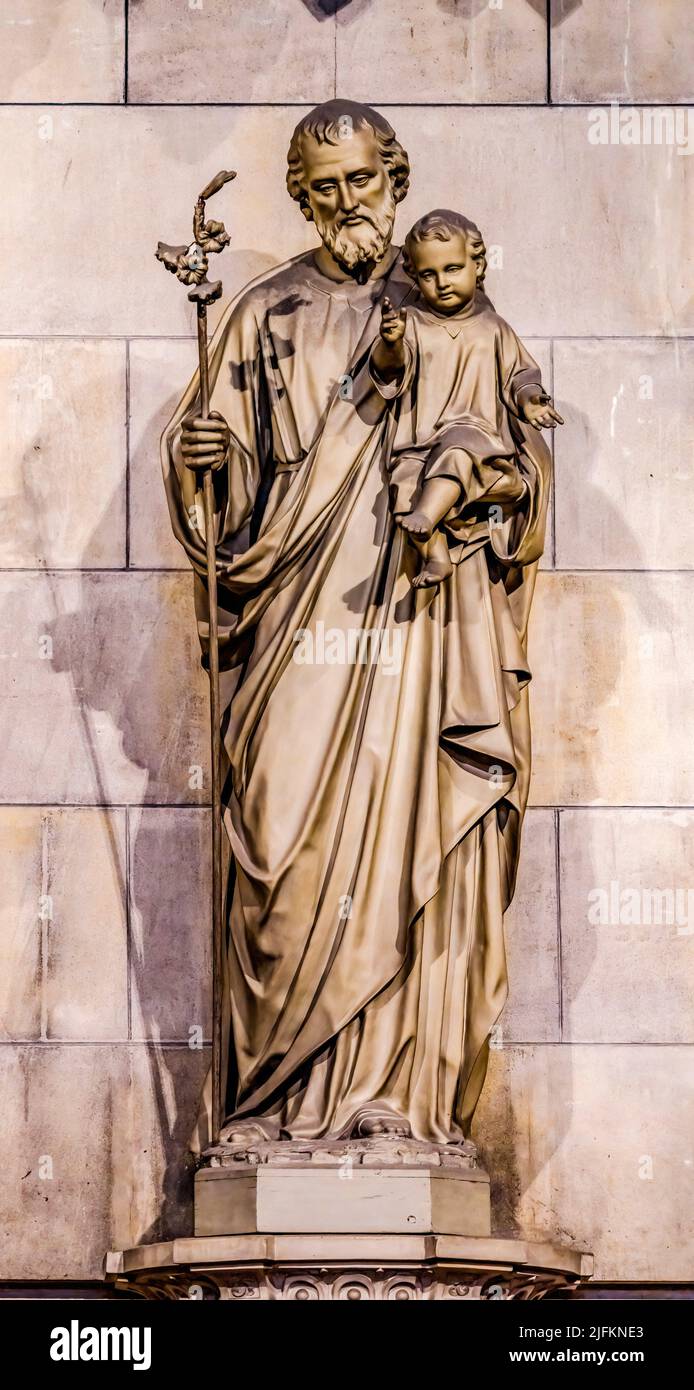 19th century st joseph christ child hi-res stock photography and images ...