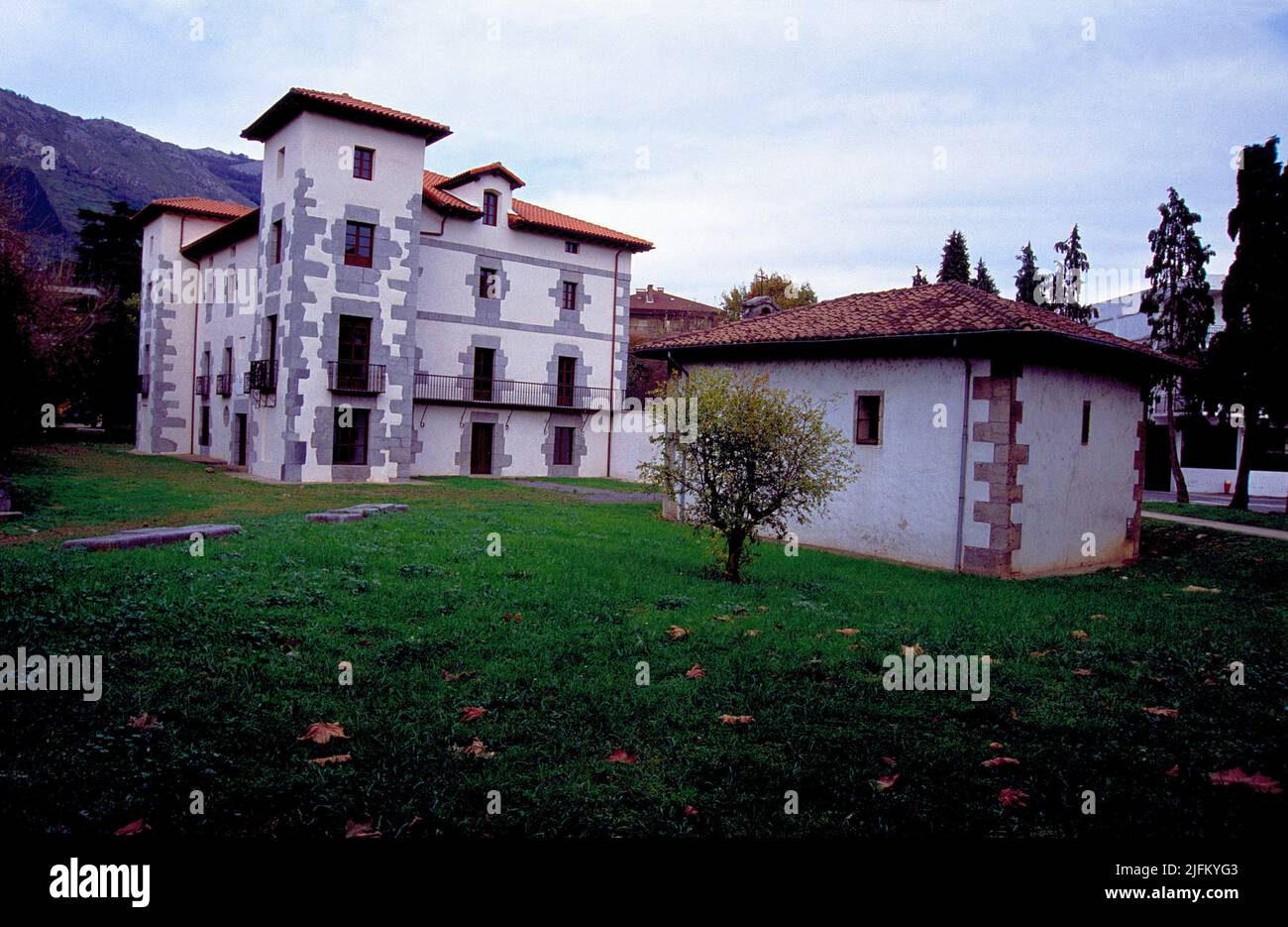 Insausti Palace. Azcoitia, Guipuzcoa province, Basque Country, Spain. Stock Photo