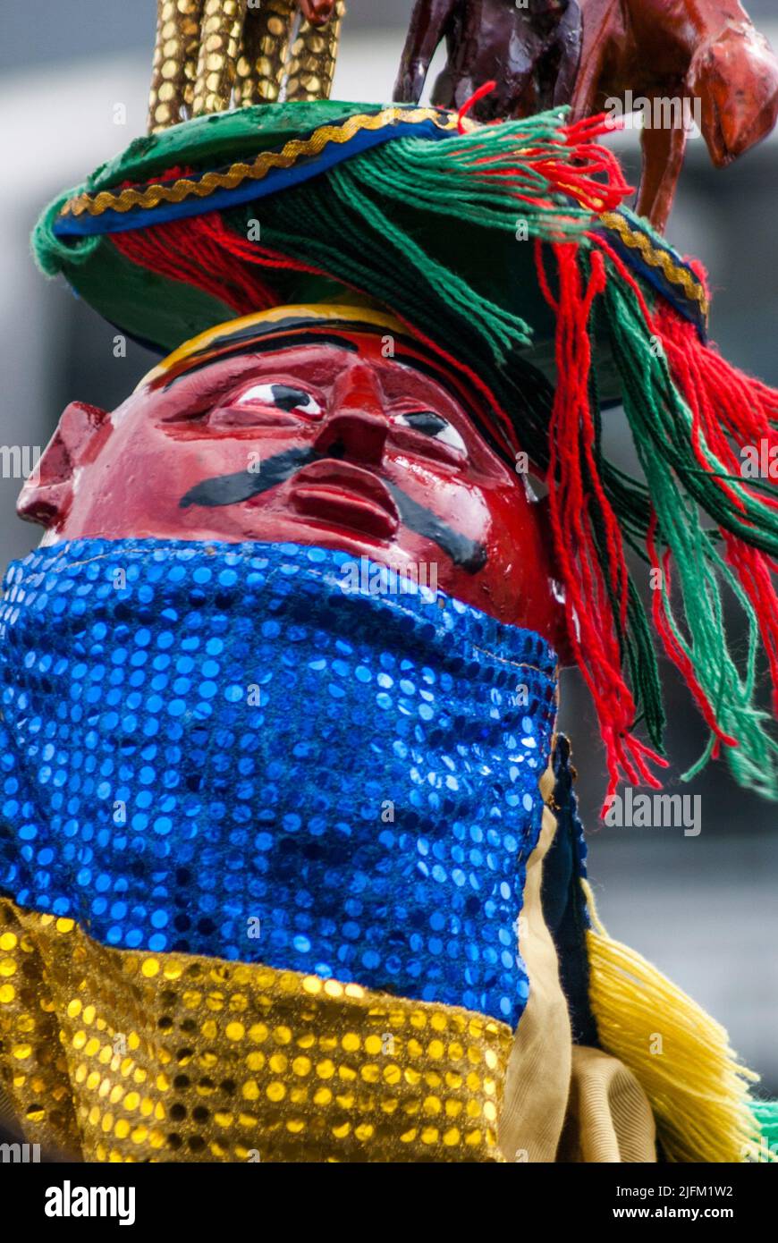 Musicians and dancers perform for cruise ship passengers at port. Lomé