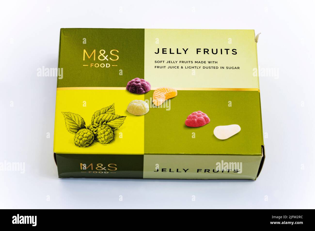 M&S Foods jelly fruits Stock Photo
