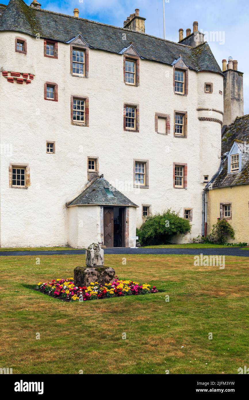 Traquair House near Innerleithen in The Scottish Borders Stock Photo