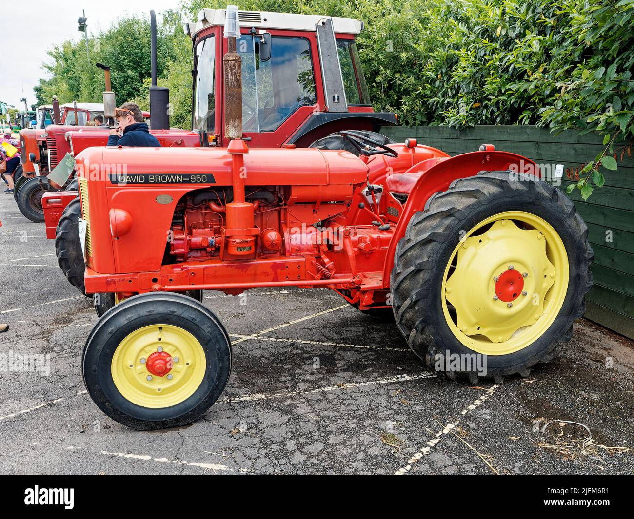 David Brown 950 tractor Stock Photo Alamy