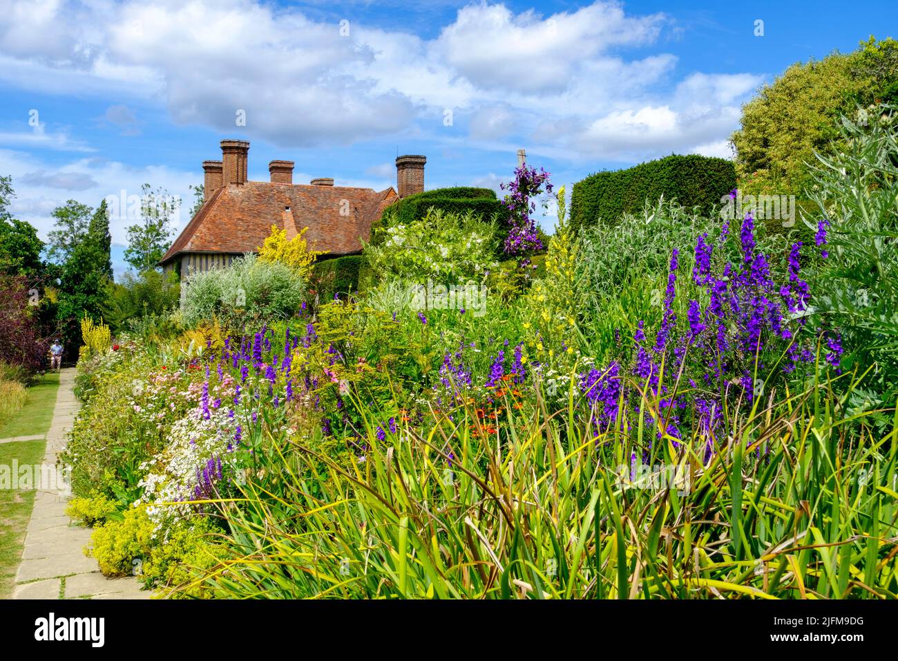 Great Dixter garden, East Sussex, UK Stock Photo