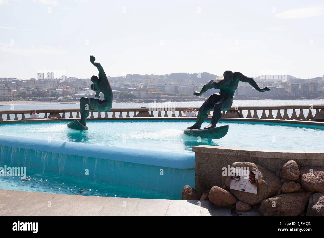 Sculpture of surfer hires stock photography and images Alamy