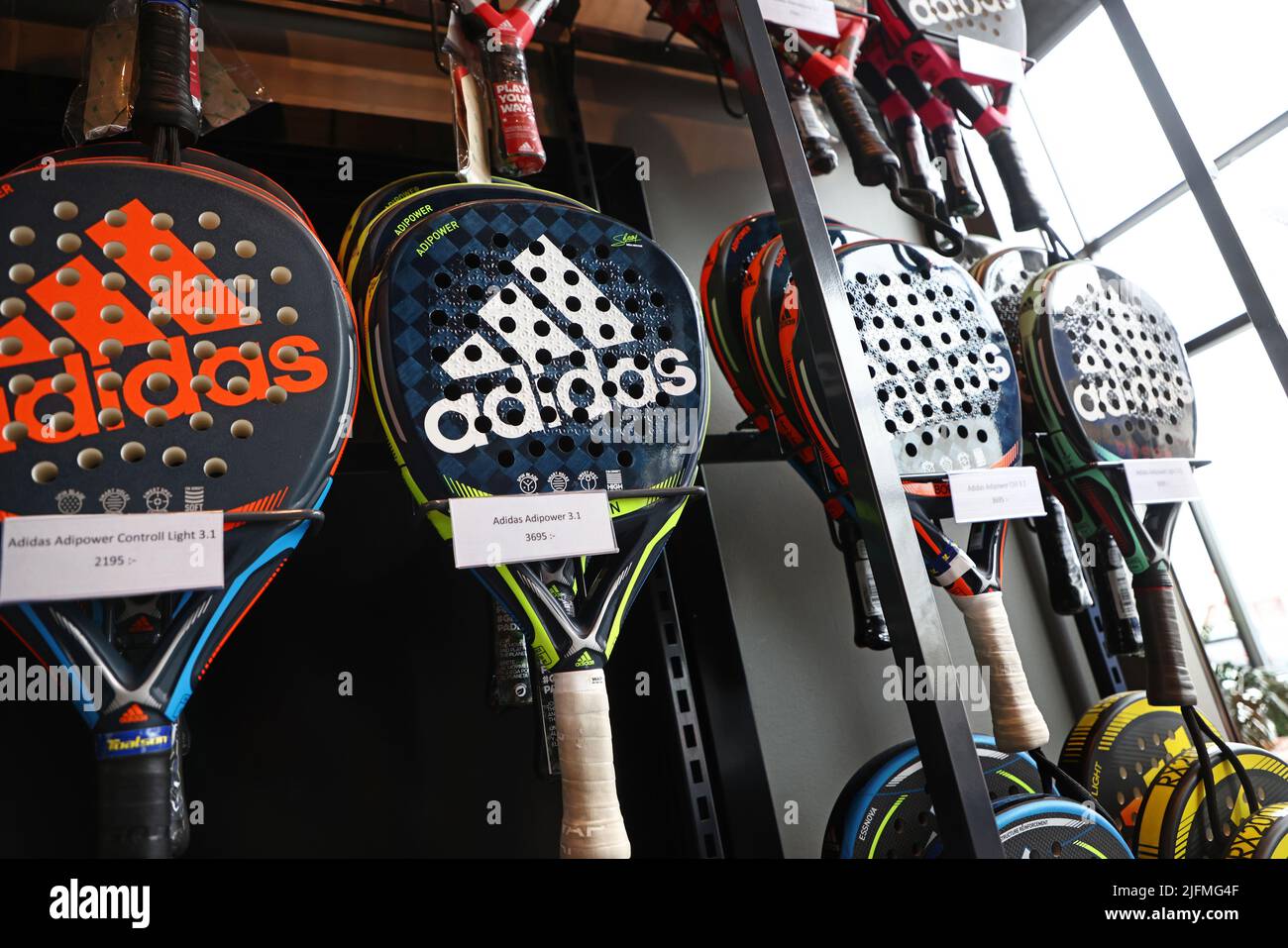 Adidas padel racquet hi-res stock photography and images - Alamy