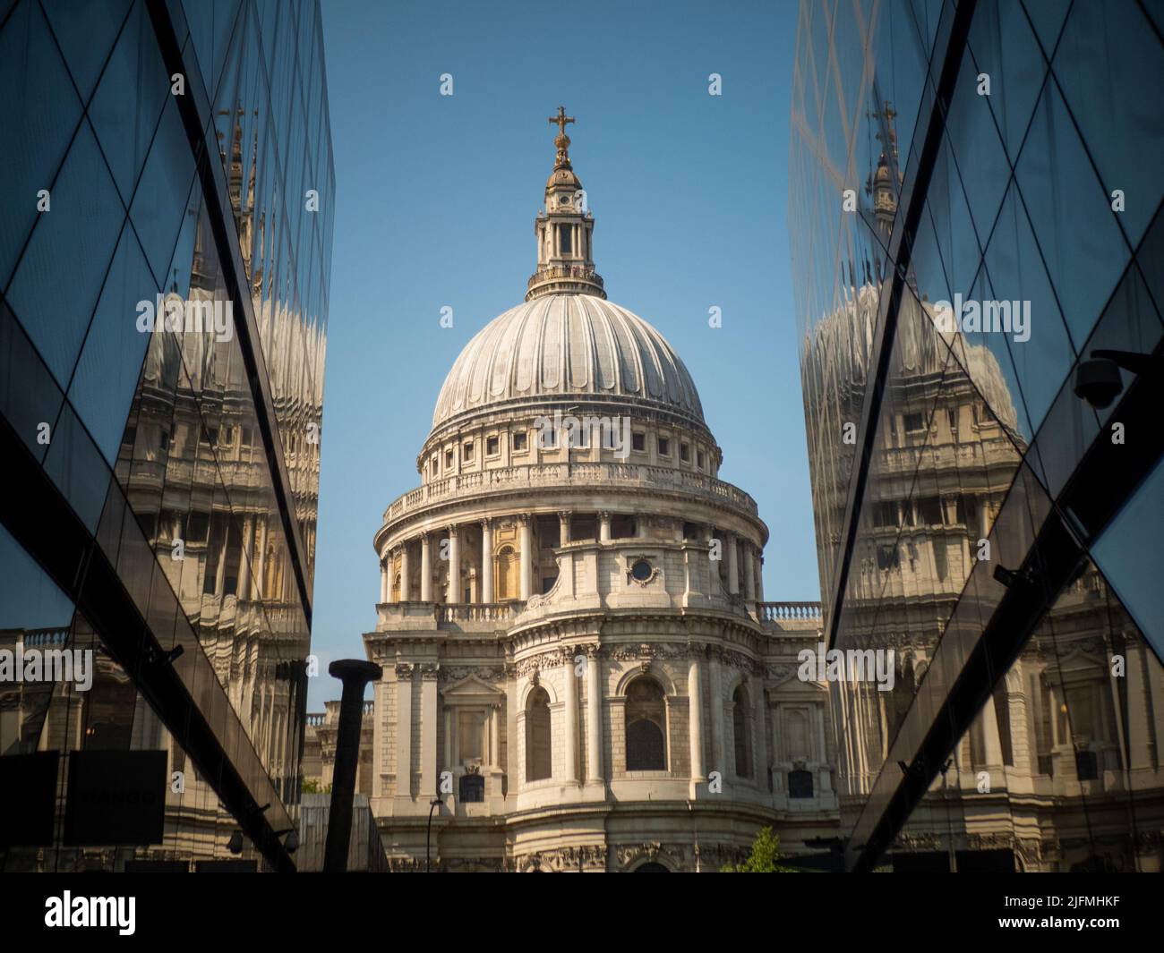 A beautiful shot of the St. Pauls Cathedral in London, England Stock ...