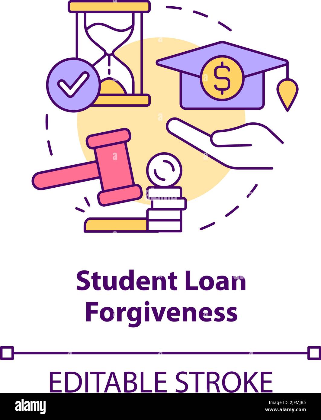 Debt Stock Vector Images Alamy